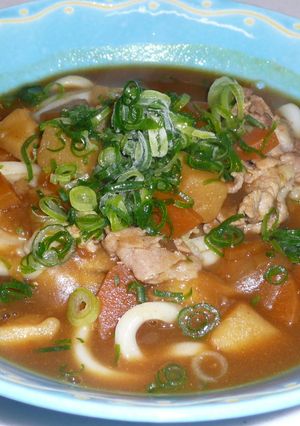 我が家のカレーうどん-レシピのメイン写真