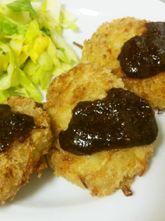 お手軽★ 豚こま切れ肉で♪玉ねぎカツ-レシピのメイン写真
