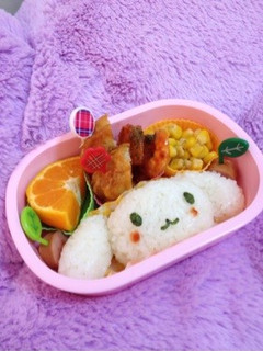 ☆キャラ弁☆簡単シナモンちゃん-レシピのメイン写真