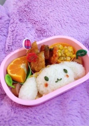 ☆キャラ弁☆簡単シナモンちゃん-レシピのメイン写真