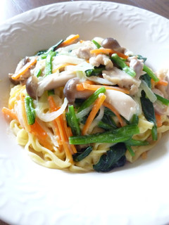 柚子胡椒クリームパスタ(≧∇≦)-レシピのメイン写真
