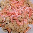 釜揚げ桜エビと塩昆布の炊き込みご飯