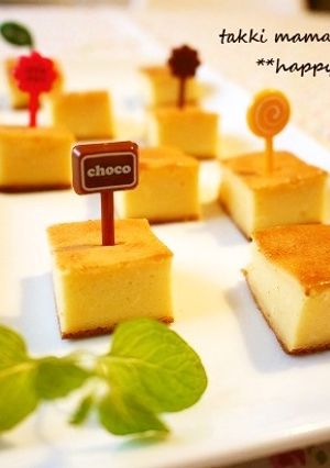 ルクエで♪生クリームなしのチーズケーキ-レシピのメイン写真
