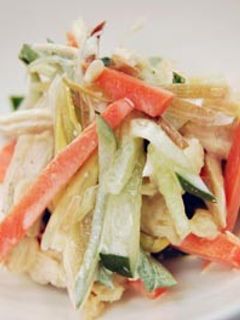 鶏むね肉とぬか漬けのマヨネーズ和え-レシピのメイン写真