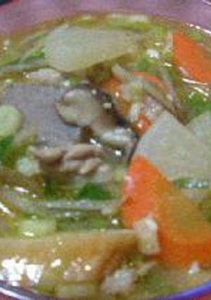 具沢山！食べる豚汁-レシピのメイン写真