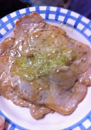 豚ロースのネギ塩ダレ-レシピのメイン写真