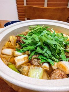 豚肉団子と白菜とろとろ鍋-レシピのメイン写真