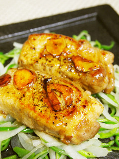 ★ガーリック風味な豚巻き焼き豆腐すて~き-レシピのメイン写真