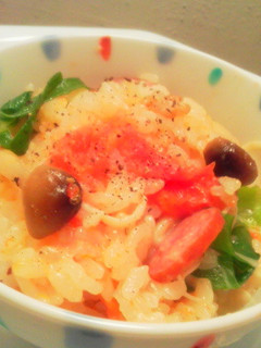 トマトの炊き込みご飯-レシピのメイン写真