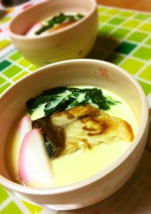 鰤の小どんぶり茶碗蒸し【うどん入り】-レシピのメイン写真