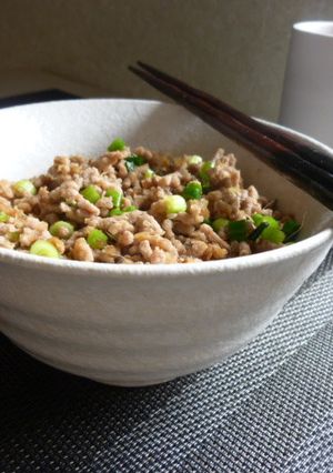 【低塩】ヘルシー豚そぼろ丼-レシピのメイン写真