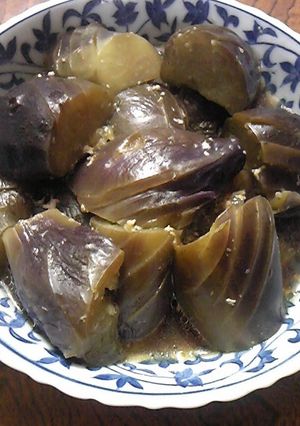 冬ナスの塩麹煮-レシピのメイン写真