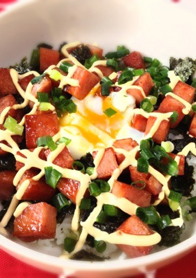 すき焼きの素で♪簡単☆スパム丼-レシピのメイン写真