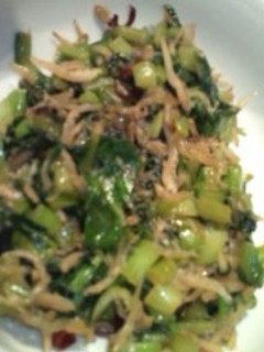 ご飯がすすむ☆野沢菜としらすのふりかけ-レシピのメイン写真