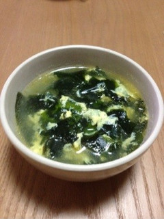 ワカメの中華スープ-レシピのメイン写真