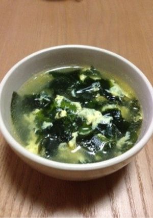 ワカメの中華スープ-レシピのメイン写真