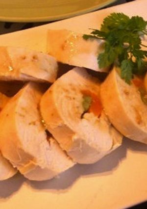 レンジで５分♪簡単チキンロール-レシピのメイン写真