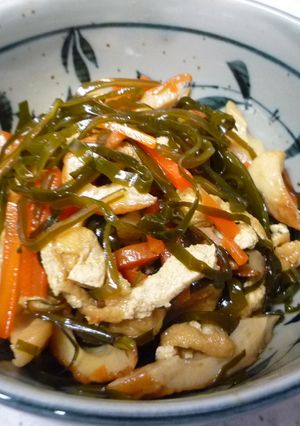 材料の組み合わせは自由♪切り昆布の煮物-レシピのメイン写真