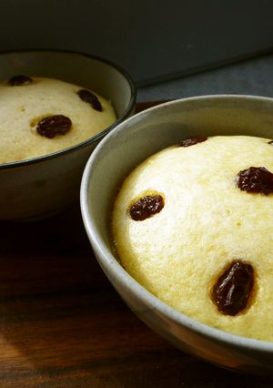 お茶碗で作るヨーグルト蒸しパン-レシピのメイン写真