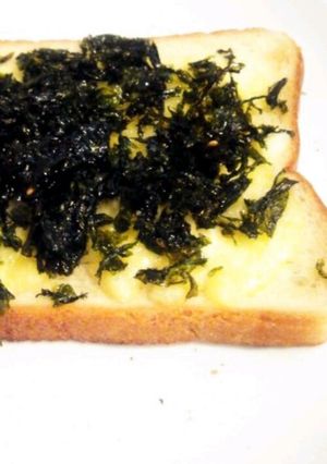 朝食に。のりチーズトースト-レシピのメイン写真