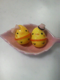 キャラ弁☆うずら卵のひよこちゃん-レシピのメイン写真