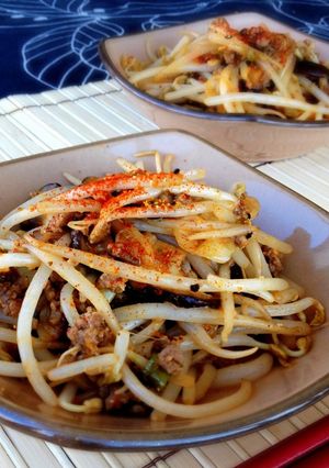 もやしのラー油ゴマ味噌炒め-レシピのメイン写真