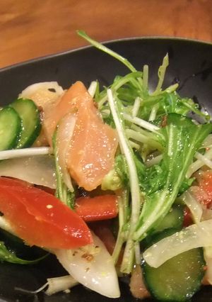 スモークサーモンのマリネ風-レシピのメイン写真
