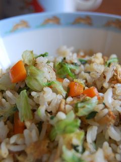 幼児食☆ツナとレタスの焼き飯-レシピのメイン写真