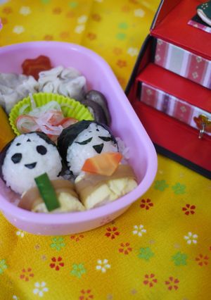 おひなさま☆弁当-レシピのメイン写真