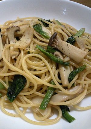 簡単野菜だけ キノコの和風パスタ-レシピのメイン写真