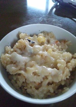 炊き込みご飯でリゾット風？？-レシピのメイン写真