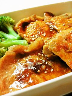 *定番*生姜焼き弁当*-レシピのメイン写真