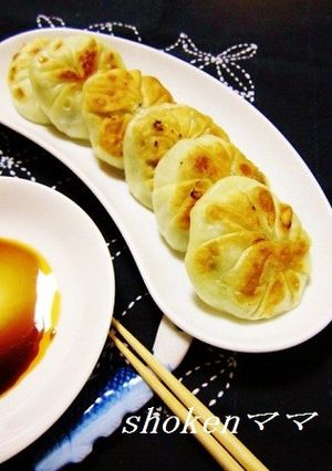 旨旨～皮から作るニラ饅頭♪-レシピのメイン写真