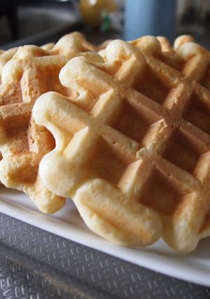 ホットーケーキミックスでシンプルワッフル-レシピのメイン写真