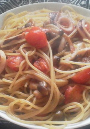 ランチに簡単！✿いかのバター醤油パスタ✿-レシピのメイン写真