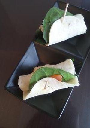サーモンほうれん草クリチ巻き-レシピのメイン写真