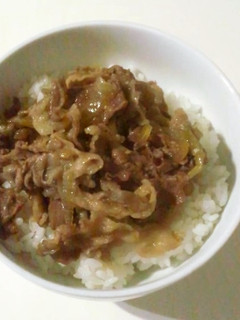 牛丼 緑茶ですっきり!-レシピのメイン写真