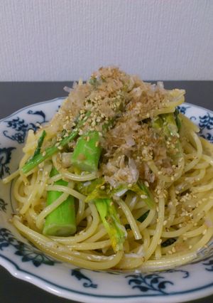 春の香り　しらすと菜の花のパスタ-レシピのメイン写真