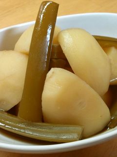 じゃがいもと茎わかめの煮物-レシピのメイン写真