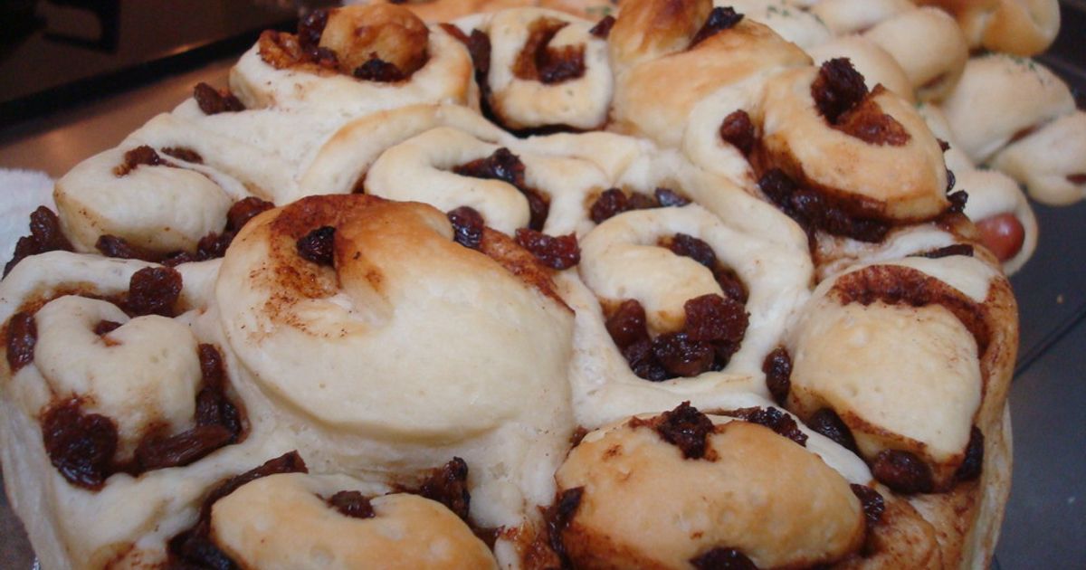 定番のシナモンレーズンパン by おサルとひまわり 【クックパッド