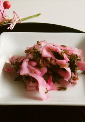 日野菜のさくら漬◇わたしの漬け方-レシピのメイン写真