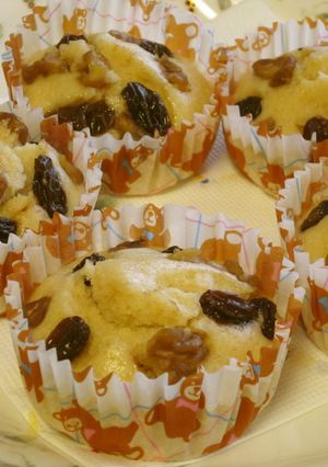 上新粉で☆ハチミツきなこ蒸しパン-レシピのメイン写真