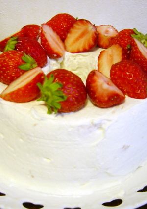 もっちりしっとり♪米粉のシフォンケーキ-レシピのメイン写真