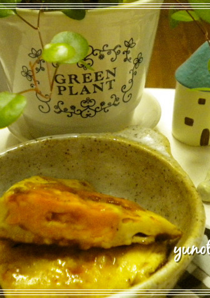 半月卵のソース煮-レシピのメイン写真