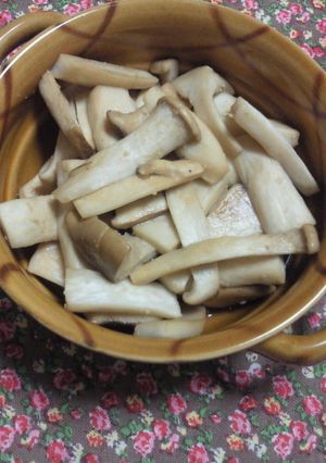 エリンギのガーリック醤油ソテー-レシピのメイン写真