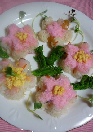 春爛漫✿お花畑みたいなちらし寿司❀-レシピのメイン写真