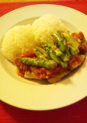 楽チン♡鶏肉のトマトソース♡-レシピのメイン写真