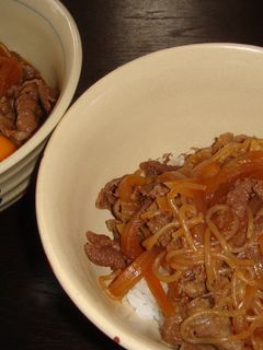 母の牛丼-レシピのメイン写真