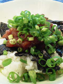 すっきり辛口のマグロ漬け丼-レシピのメイン写真