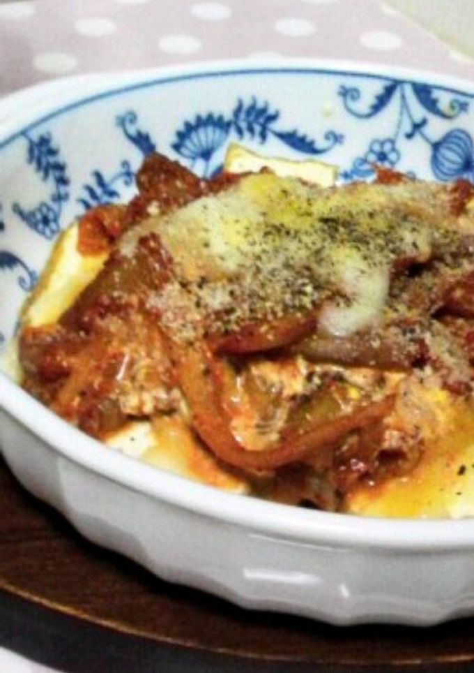 厚揚げ　のせて焼いただけ。-レシピのメイン写真